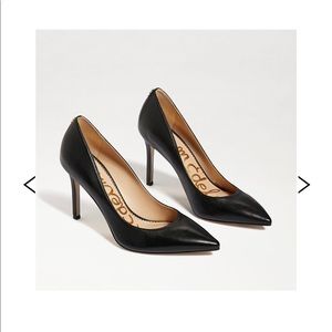 🎉SALE🎉 Sam Edelman Hazel Pointy Toe Pump Black Leather Size 6